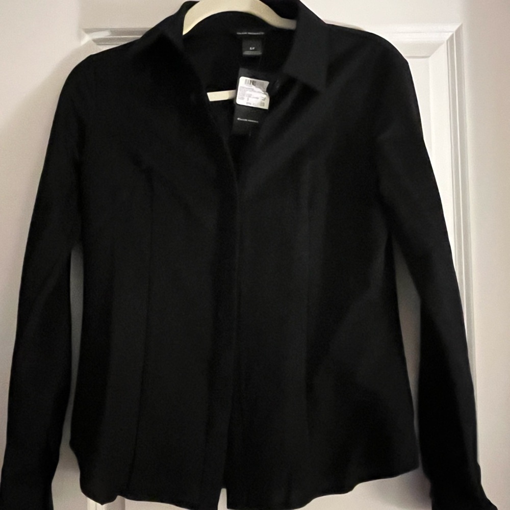 Black Button-Up Shirt